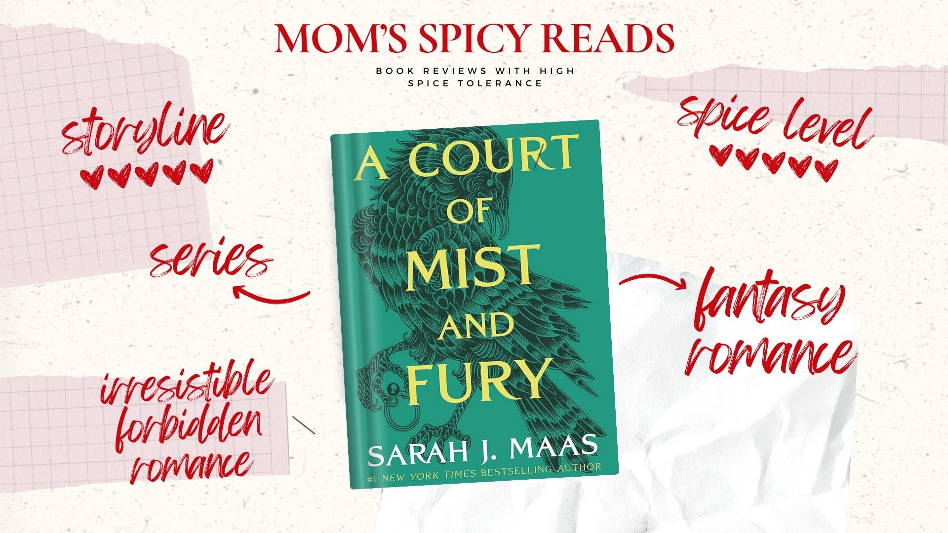 Mom's Spicy Reads - A Court of Mist and Fury